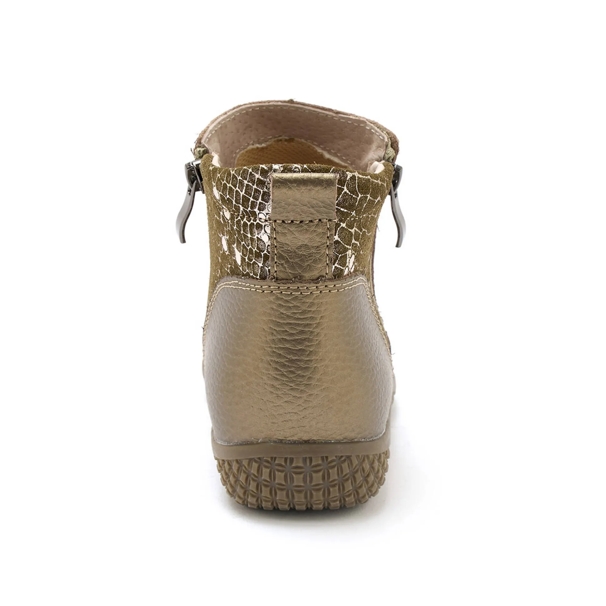 Boots met dubbele rits - verwijderbare comfortzool PÉDICONFORT