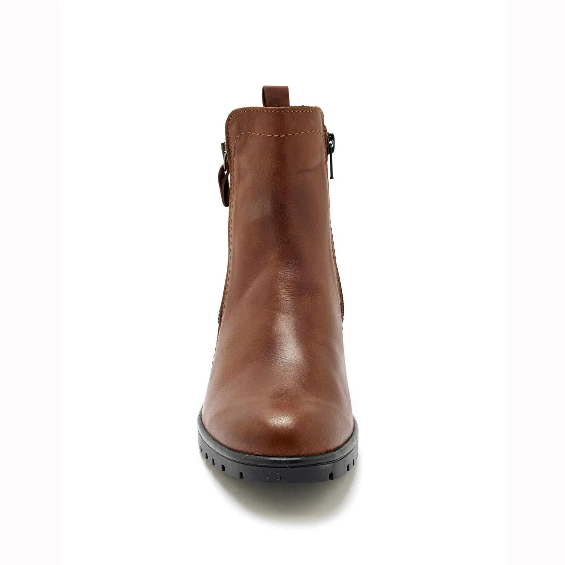 Boots met dubbele rits en comfortbreedte