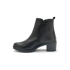 Boots met dubbele rits en comfortbreedte