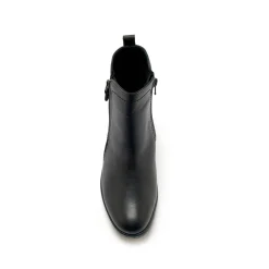 Boots met dubbele rits en comfortbreedte