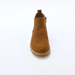 Boots met sleehak, elastiek opzij