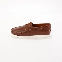 Bootschoenen in leer