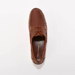 Bootschoenen in leer