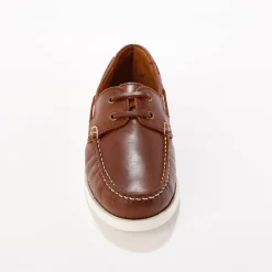 Bootschoenen in leer