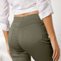 3/4-broek met elastische taille