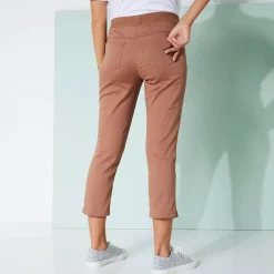 3/4-broek met elastische taille