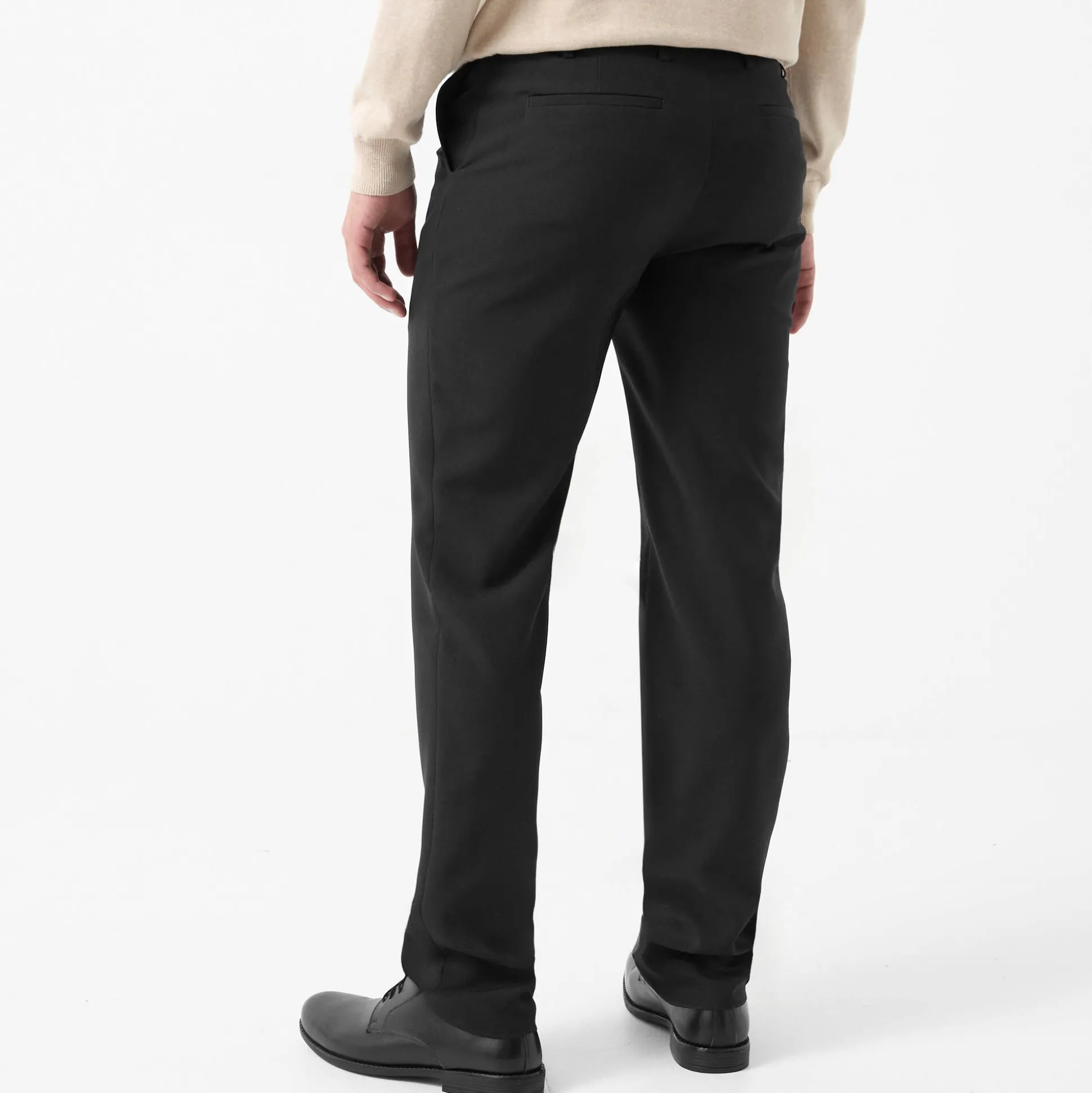 Broek met onzichtbare, verstelbare tailleband - polyester