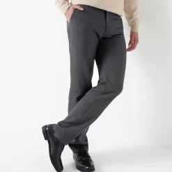 Broek met onzichtbare, verstelbare tailleband - polyester