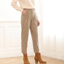 7/8-broek, velours