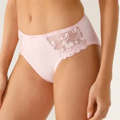 Broekje in microvezel en geborduurde tule Sienne - set van 2