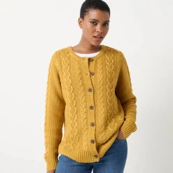 Cardigan in kabeltricot