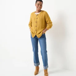 Cardigan in kabeltricot