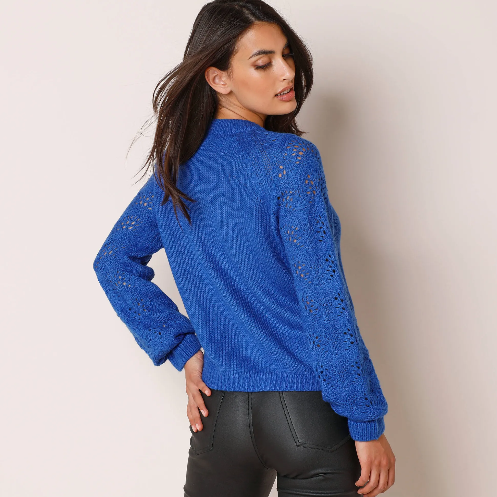 Cardigan met 'juweel' knopen