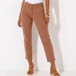 7/8-cargobroek, stretchtwill