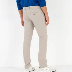 Chino broek in keperstof