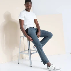 Chino broek in keperstof