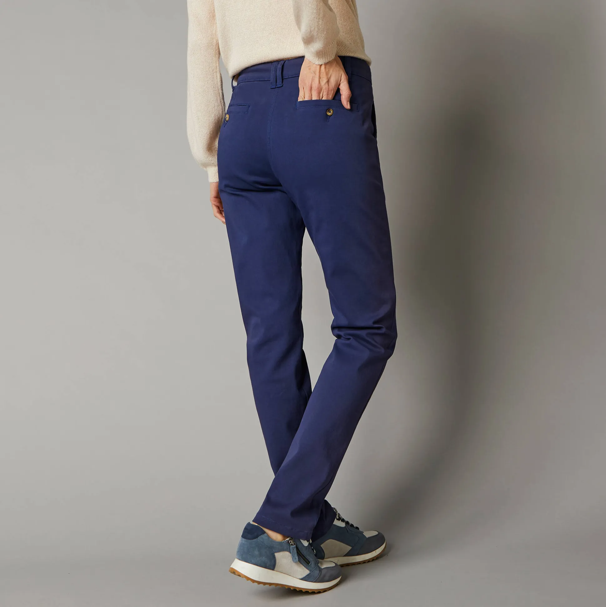 Chino stretchbroek