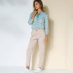Chino stretchbroek