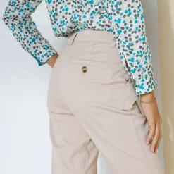 Chino stretchbroek