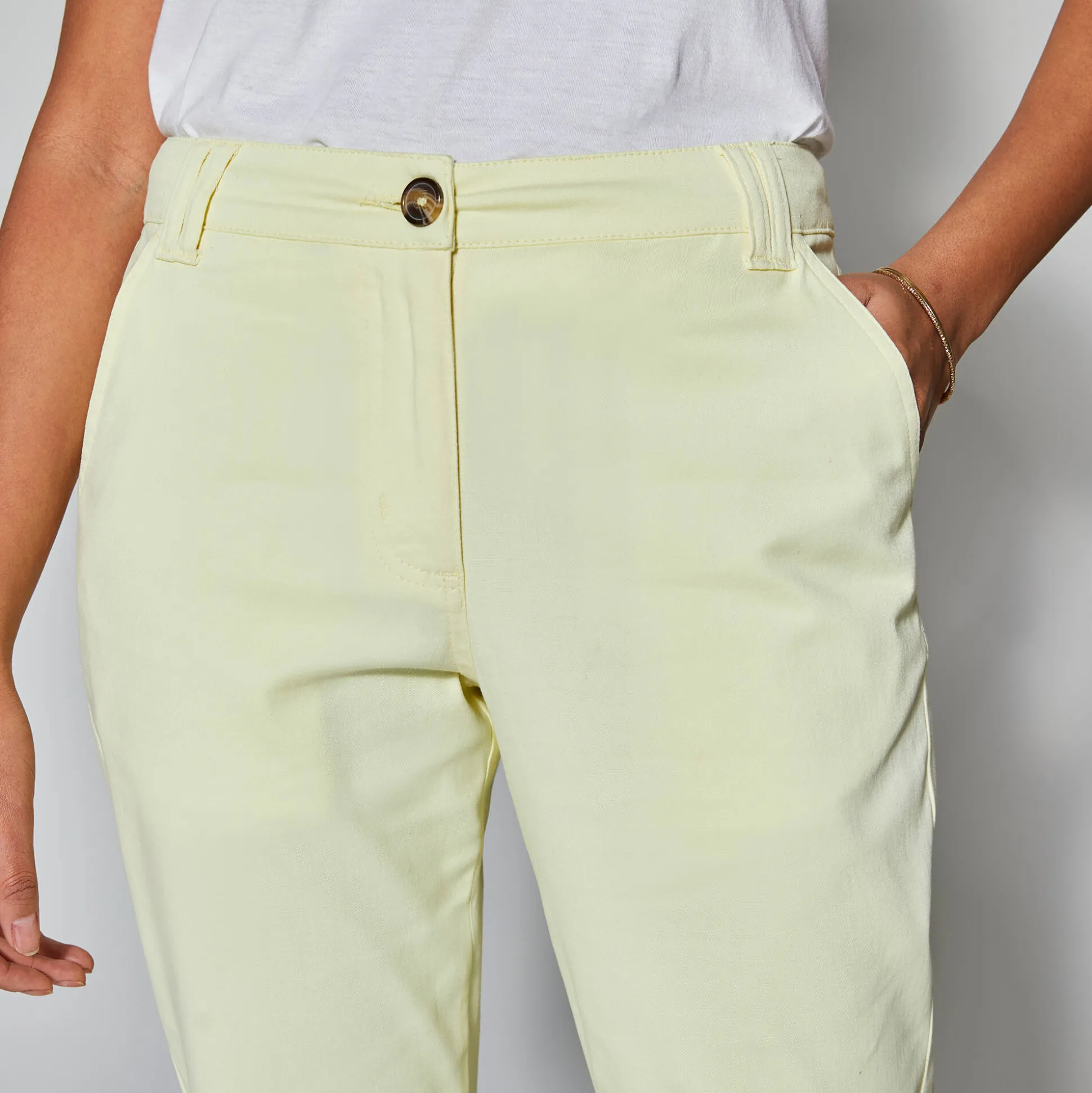 Chino stretchbroek