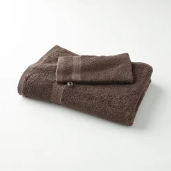 Collectie effen handdoeken 420 g/m2 met zacht comfort