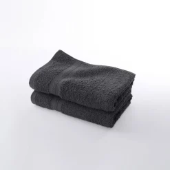 Collectie effen handdoeken 420 g/m2 met zacht comfort
