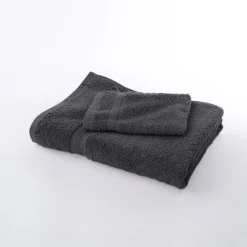 Collectie effen handdoeken 420 g/m2 met zacht comfort