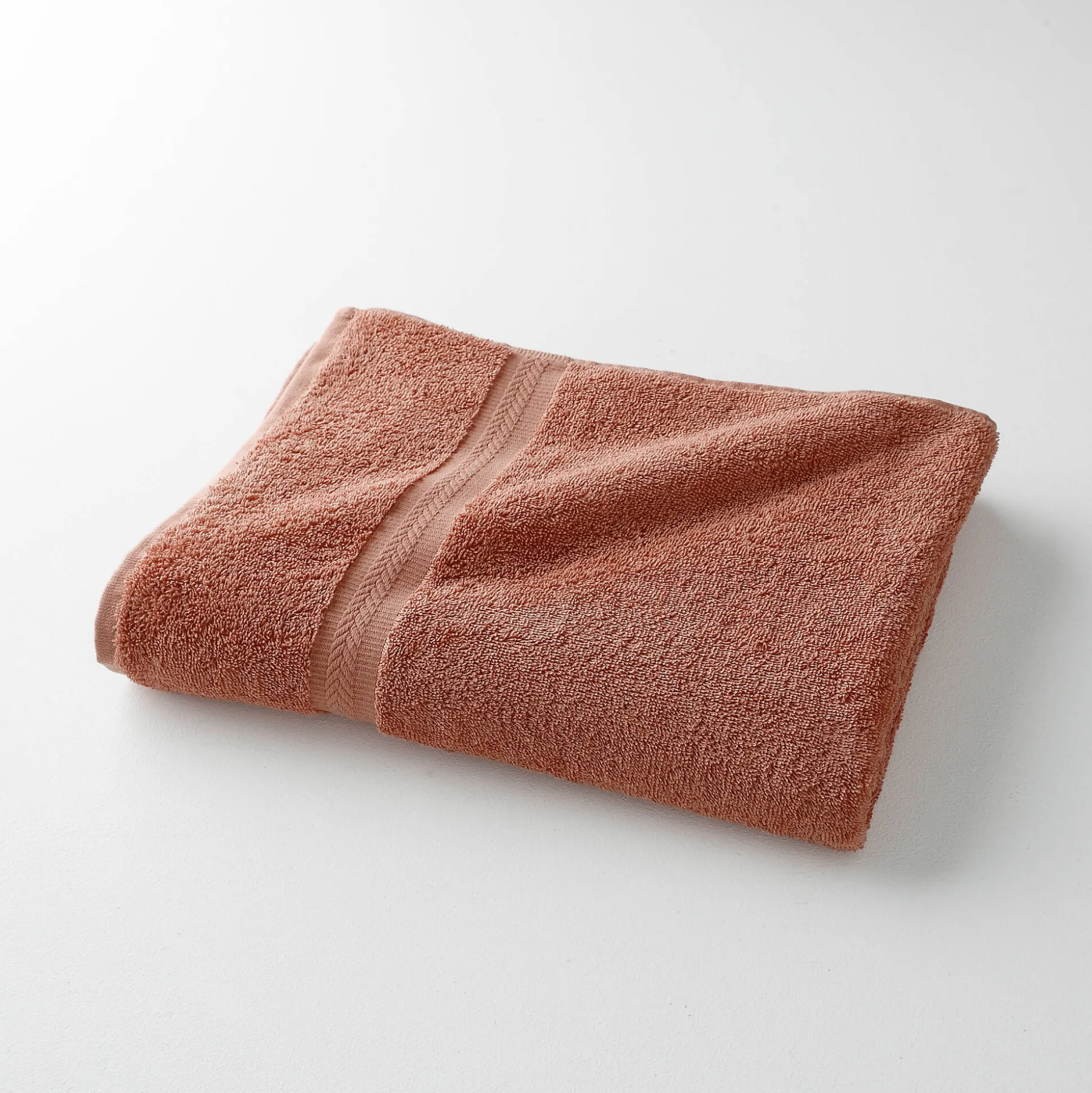 Collectie effen handdoeken 420 g/m2 met zacht comfort