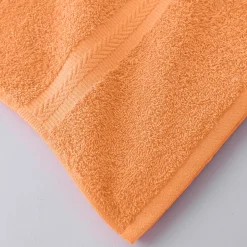 Collectie effen handdoeken 420 g/m2 met zacht comfort