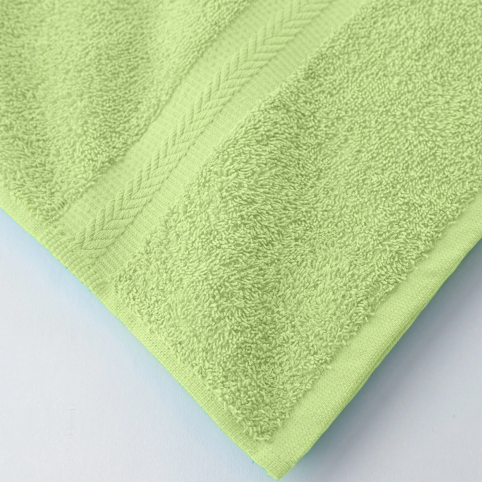 Collectie effen handdoeken 420 g/m2 met zacht comfort