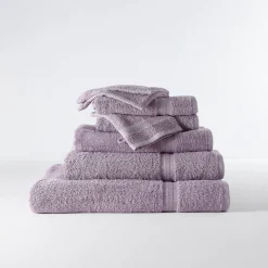 Collectie effen handdoeken 420 g/m2 met zacht comfort