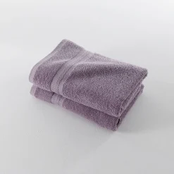 Collectie effen handdoeken 420 g/m2 met zacht comfort