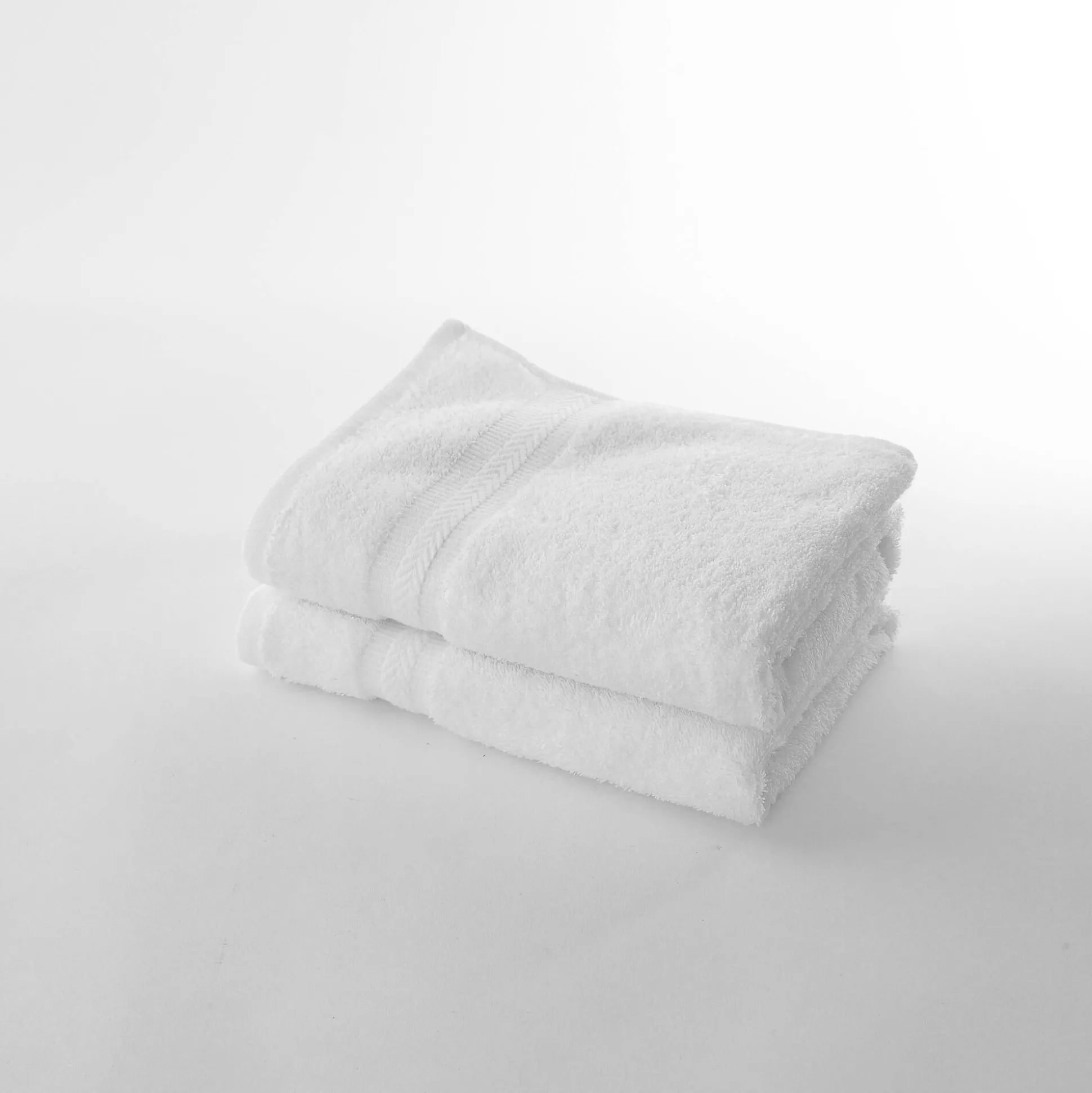 Collectie effen handdoeken 420 g/m2 met zacht comfort