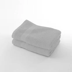Collectie effen handdoeken 420 g/m2 met zacht comfort