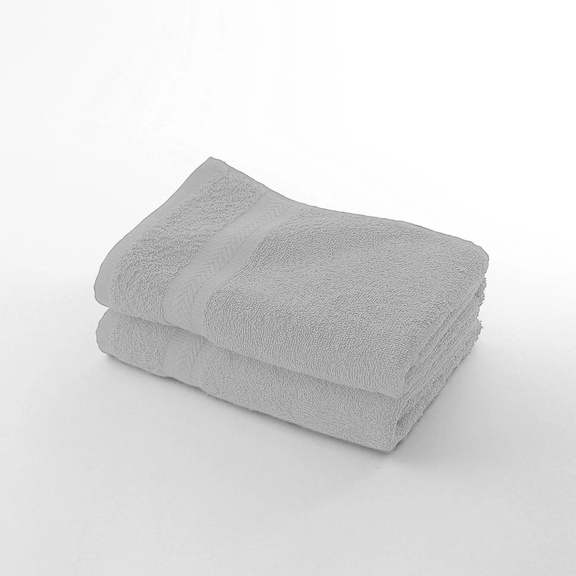 Collectie effen handdoeken 420 g/m2 met zacht comfort
