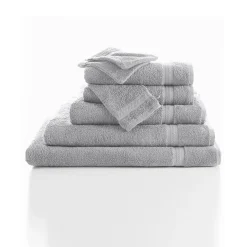 Collectie effen handdoeken 420 g/m2 met zacht comfort