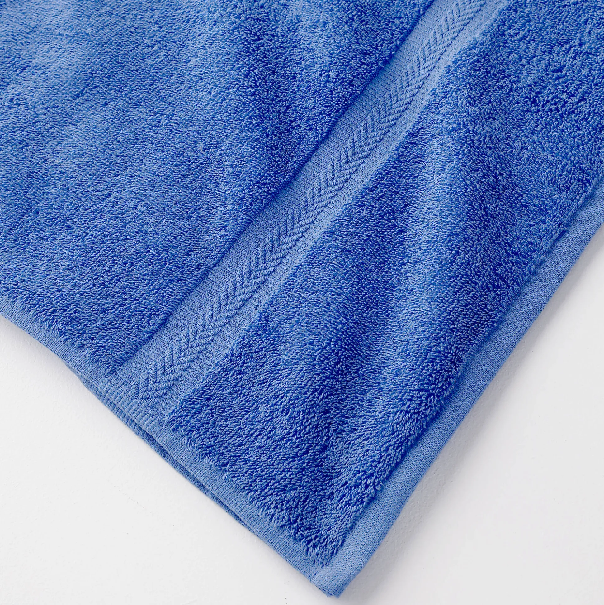 Collectie effen handdoeken 420 g/m2 met zacht comfort