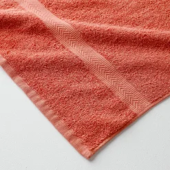 Collectie effen handdoeken 420 g/m2 met zacht comfort
