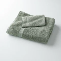 Collectie effen handdoeken 420 g/m2 met zacht comfort