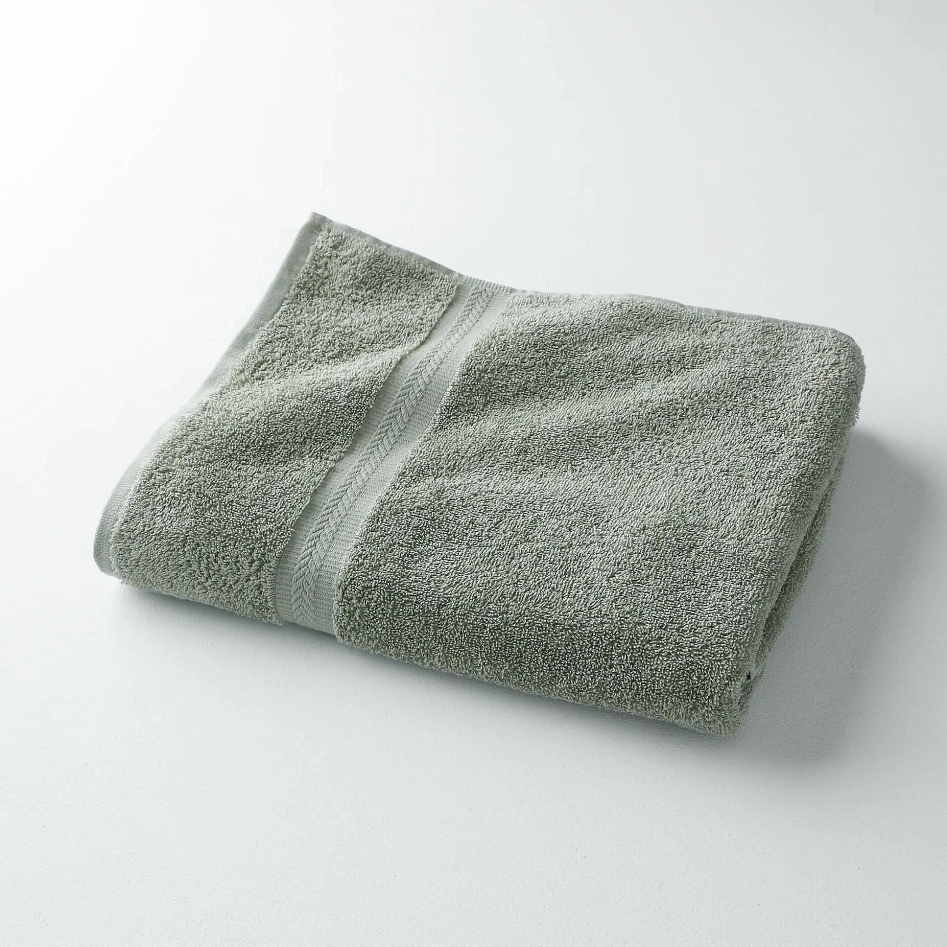 Collectie effen handdoeken 420 g/m2 met zacht comfort