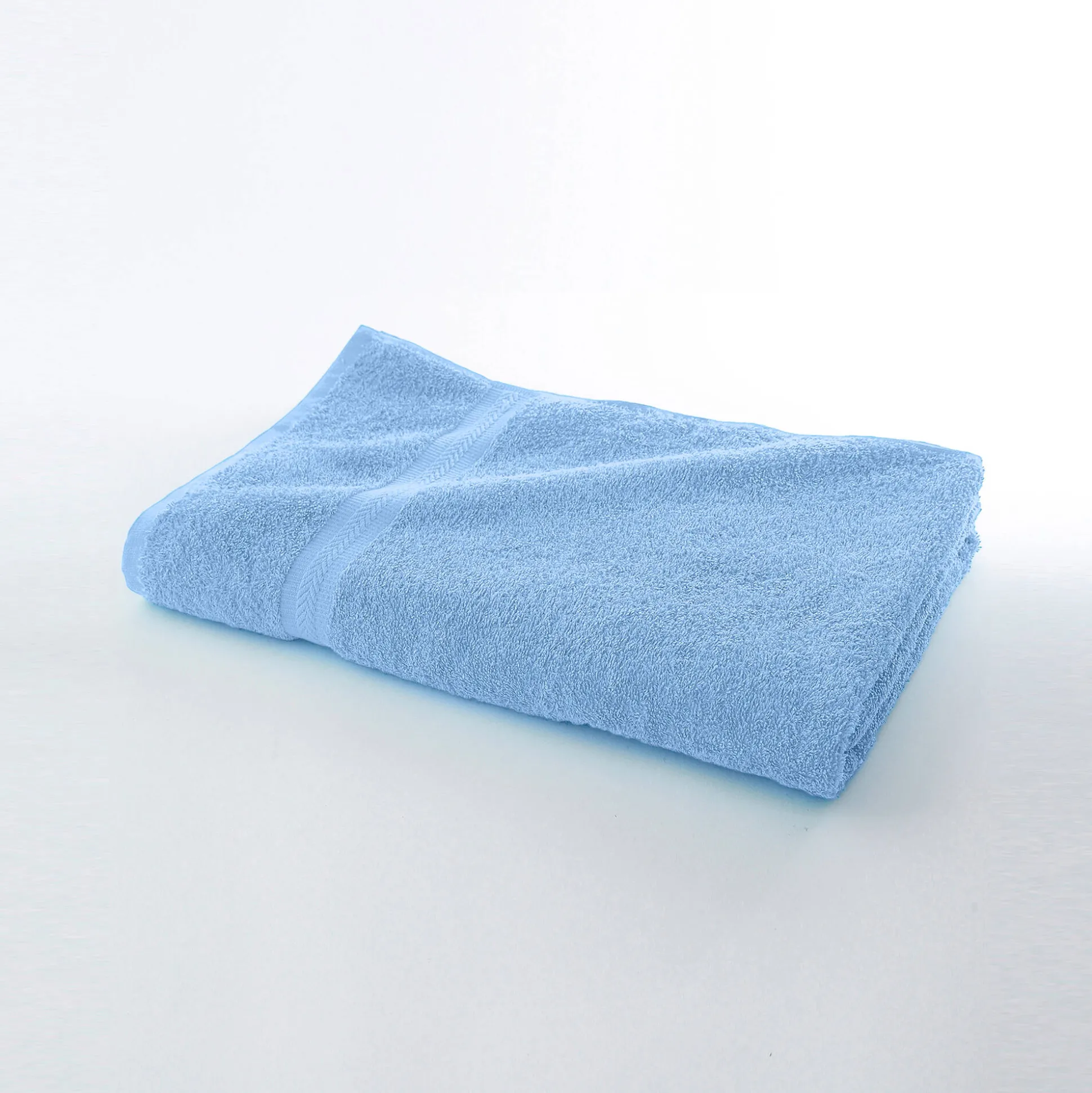 Collectie effen handdoeken 420 g/m2 met zacht comfort