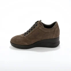 Comfortabele leren sneakers met sleehak, LWG gecertificeerd