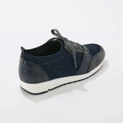 Comfortabele sneakers met fantasietricot