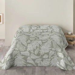 Dekbed in microvezel met herbarium-print 200 g/m²