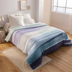 Dekbed in microvezel met Pastel print 200g/m2