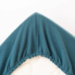 Deken in fleece in halfhoesmodel