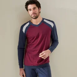 Driekleurige pyjama - set van 2