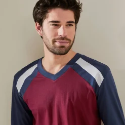 Driekleurige pyjama - set van 2