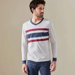 Driekleurige pyjama - set van 2