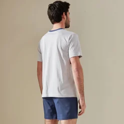 Driekleurige shortama - set van 2